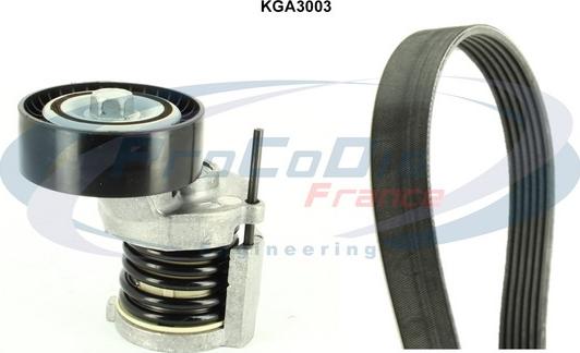 Procodis France KGA3003 - Keilrippenriemensatz alexcarstop-ersatzteile.com