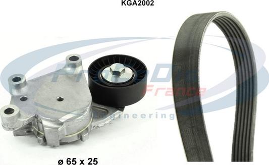 Procodis France KGA2002 - Keilrippenriemensatz alexcarstop-ersatzteile.com