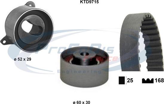 Procodis France KTD9715 - Zahnriemensatz alexcarstop-ersatzteile.com