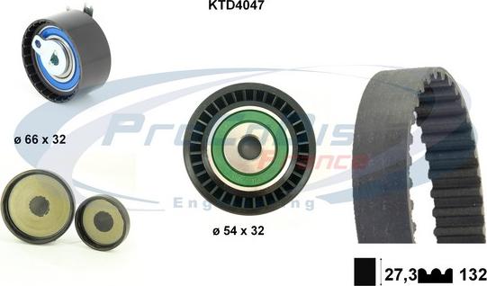 Procodis France KTD4047 - Zahnriemensatz alexcarstop-ersatzteile.com