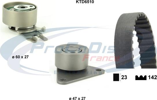 Procodis France KTD6510 - Zahnriemensatz alexcarstop-ersatzteile.com