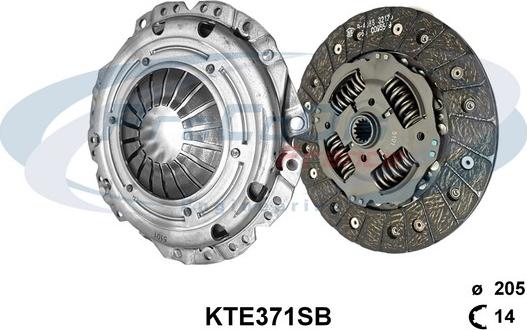 Procodis France KTE371SB - Kupplungssatz alexcarstop-ersatzteile.com