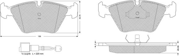 Procodis France PF10691 - Bremsbelagsatz, Scheibenbremse alexcarstop-ersatzteile.com