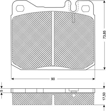 Procodis France PF10222 - Bremsbelagsatz, Scheibenbremse alexcarstop-ersatzteile.com