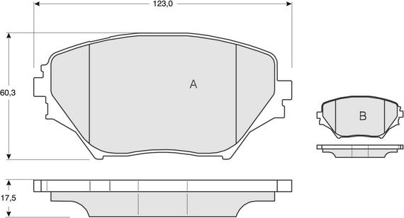 Herth+Buss Elparts J3602092 - Bremsbelagsatz, Scheibenbremse alexcarstop-ersatzteile.com