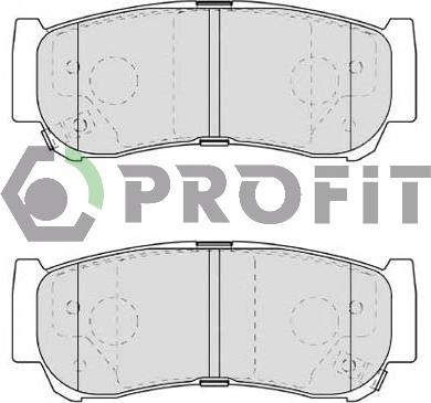 Profit 5000-1910 - Bremsbelagsatz, Scheibenbremse alexcarstop-ersatzteile.com