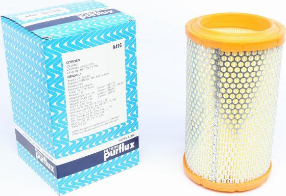 Purflux A416 - Luftfilter alexcarstop-ersatzteile.com