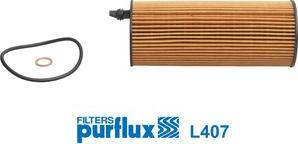 Purflux L407 - Ölfilter alexcarstop-ersatzteile.com