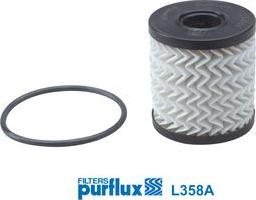 Purflux L358A - Ölfilter alexcarstop-ersatzteile.com