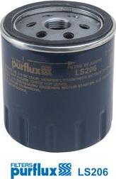 Purflux LS206 - Ölfilter alexcarstop-ersatzteile.com