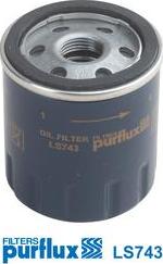 Purflux LS743 - Ölfilter alexcarstop-ersatzteile.com