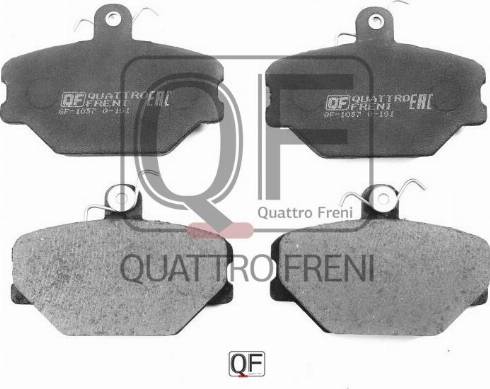 Quattro Freni QF53700 - Bremsbelagsatz, Scheibenbremse alexcarstop-ersatzteile.com