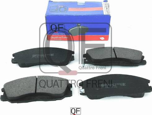 Quattro Freni QF66502 - Bremsbelagsatz, Scheibenbremse alexcarstop-ersatzteile.com