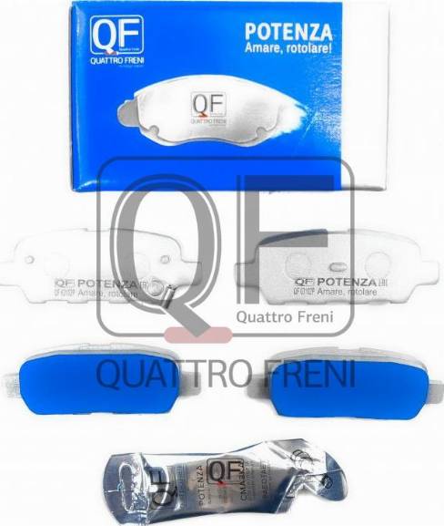 Quattro Freni QF63102P - Bremsbelagsatz, Scheibenbremse alexcarstop-ersatzteile.com