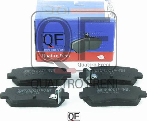 Quattro Freni QF81802 - Bremsbelagsatz, Scheibenbremse alexcarstop-ersatzteile.com