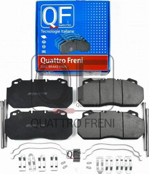 Quattro Freni QF72050 - Bremsbelagsatz, Scheibenbremse alexcarstop-ersatzteile.com