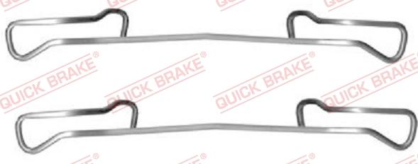 QUICK BRAKE 1091150 - Zubehörsatz, Scheibenbremsbelag alexcarstop-ersatzteile.com