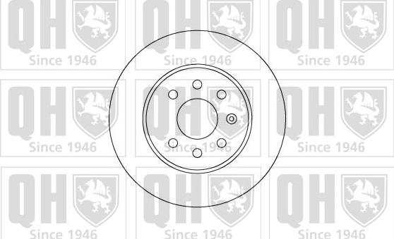 Quinton Hazell BDC4767 - Bremsscheibe alexcarstop-ersatzteile.com