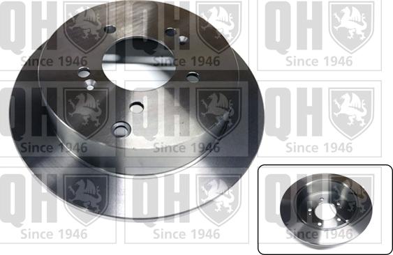 Quinton Hazell BDC5408 - Bremsscheibe alexcarstop-ersatzteile.com