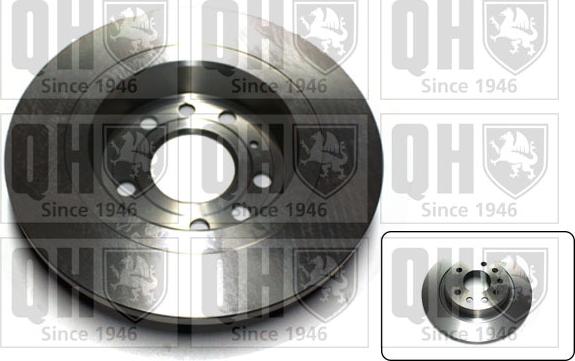 Quinton Hazell BDC5413 - Bremsscheibe alexcarstop-ersatzteile.com