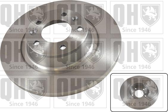 Quinton Hazell BDC5591 - Bremsscheibe alexcarstop-ersatzteile.com