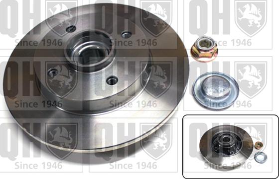 Quinton Hazell BDC5597 - Bremsscheibe alexcarstop-ersatzteile.com