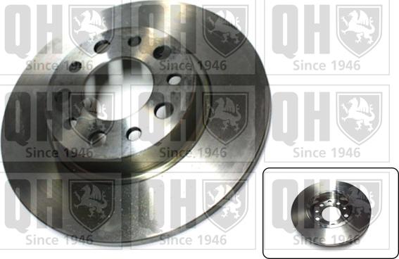 Quinton Hazell BDC5611 - Bremsscheibe alexcarstop-ersatzteile.com