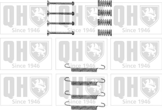 Quinton Hazell BFK346 - Zubehörsatz, Feststellbremsbacken alexcarstop-ersatzteile.com