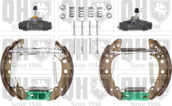 Quinton Hazell BS629K3 - Bremsbackensatz alexcarstop-ersatzteile.com