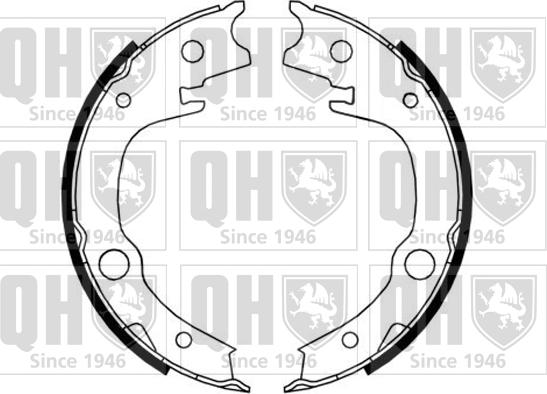 Quinton Hazell BS1181 - Bremsbackensatz, Feststellbremse alexcarstop-ersatzteile.com