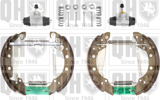 Quinton Hazell BS836K3 - Bremsbackensatz alexcarstop-ersatzteile.com