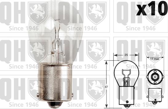 Quinton Hazell QBL382 - Glühlampe alexcarstop-ersatzteile.com