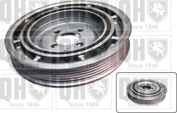 Quinton Hazell QCD92 - Riemenscheibe, Kurbelwelle alexcarstop-ersatzteile.com