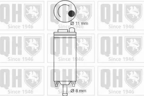 Quinton Hazell QFP226 - Kraftstoffpumpe alexcarstop-ersatzteile.com