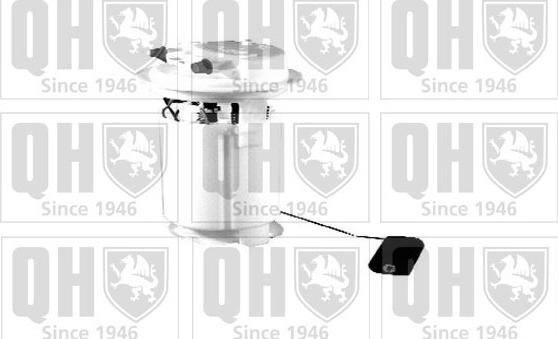 Quinton Hazell QFP727 - Kraftstofffördermodul alexcarstop-ersatzteile.com