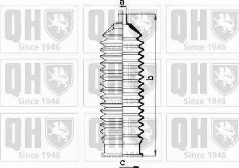 Quinton Hazell QG1457 - Faltenbalg, Lenkung alexcarstop-ersatzteile.com