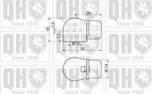 Quinton Hazell QTS128520 - Gasfeder, Koffer / Laderaum alexcarstop-ersatzteile.com