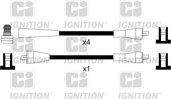 Quinton Hazell XC959 - Zündleitungssatz alexcarstop-ersatzteile.com