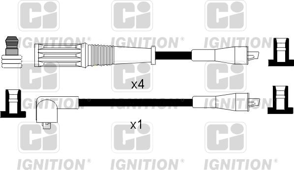 Quinton Hazell XC1086 - Zündleitungssatz alexcarstop-ersatzteile.com