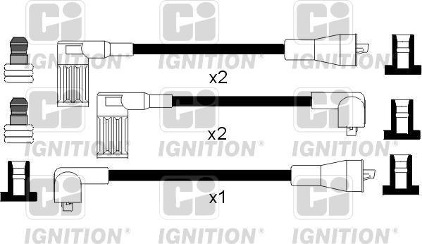 Quinton Hazell XC182 - Zündleitungssatz alexcarstop-ersatzteile.com