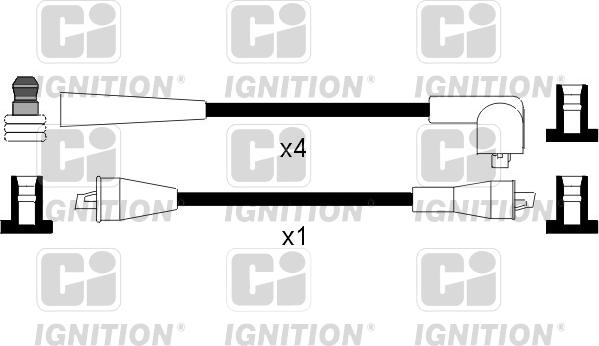 Quinton Hazell XC209 - Zündleitungssatz alexcarstop-ersatzteile.com