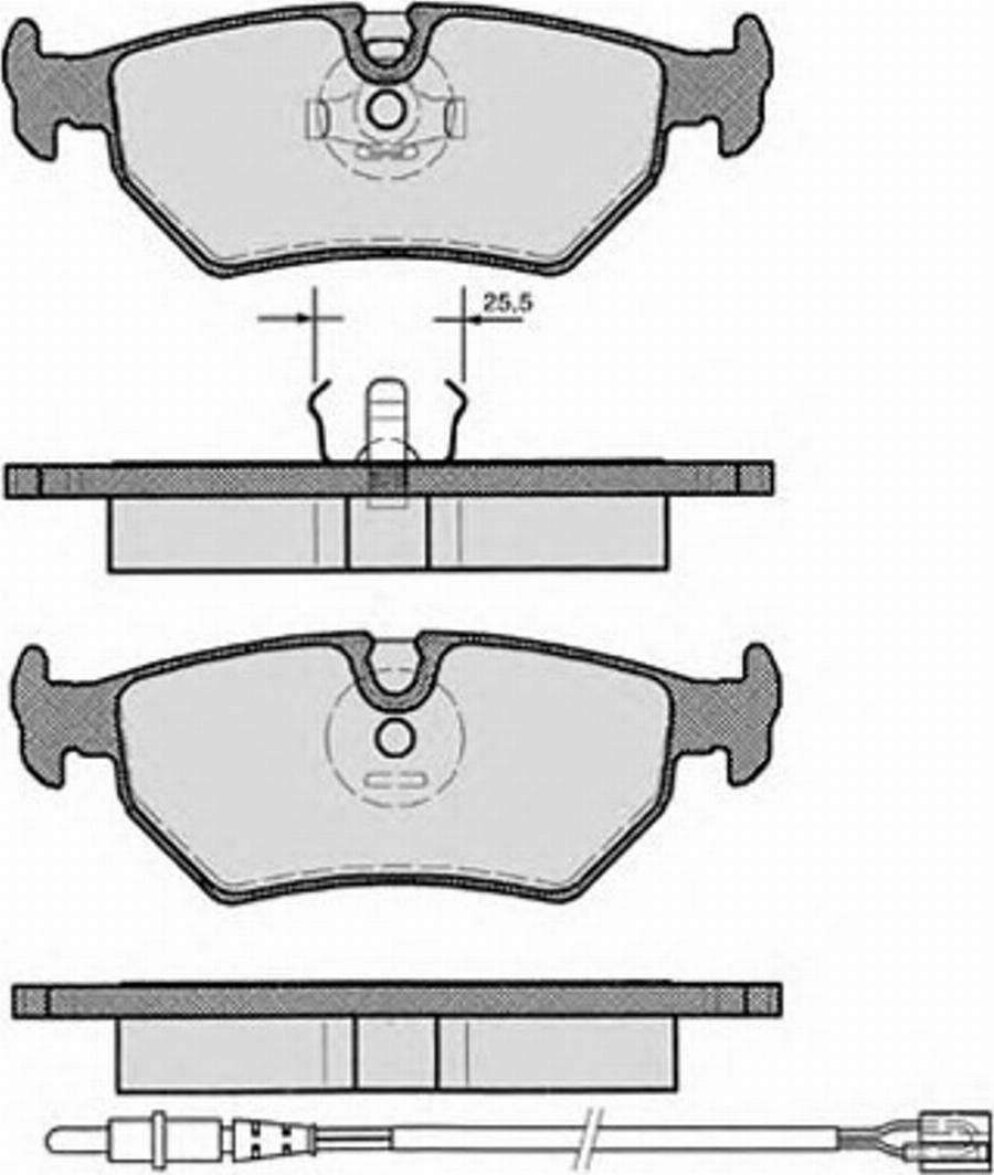 Raicam 6161 - Bremsbelagsatz, Scheibenbremse alexcarstop-ersatzteile.com