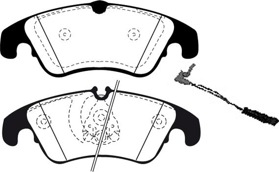 HELLA 8DB 355 012-62 - Bremsbelagsatz, Scheibenbremse alexcarstop-ersatzteile.com