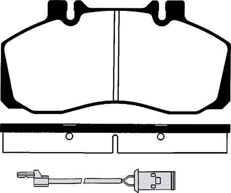 Raicam RA.0485.1 - Bremsbelagsatz, Scheibenbremse alexcarstop-ersatzteile.com