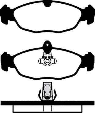 AUGROS 55513881 - Bremsbelagsatz, Scheibenbremse alexcarstop-ersatzteile.com