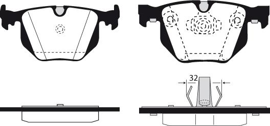 Raicam RA.0554.2 - Bremsbelagsatz, Scheibenbremse alexcarstop-ersatzteile.com