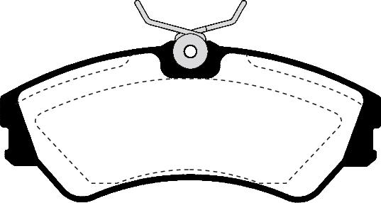 BOSCH 986460941 - Bremsbelagsatz, Scheibenbremse alexcarstop-ersatzteile.com