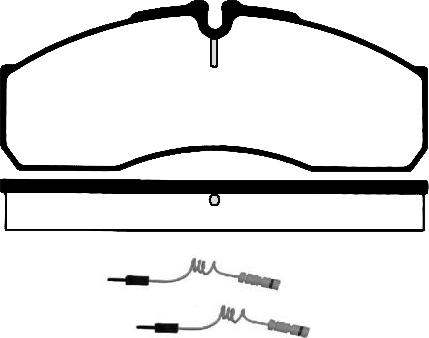 Raicam RA.0530.4 - Bremsbelagsatz, Scheibenbremse alexcarstop-ersatzteile.com