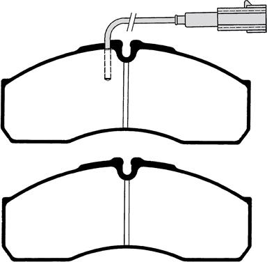 Valeo 541601 - Bremsbelagsatz, Scheibenbremse alexcarstop-ersatzteile.com