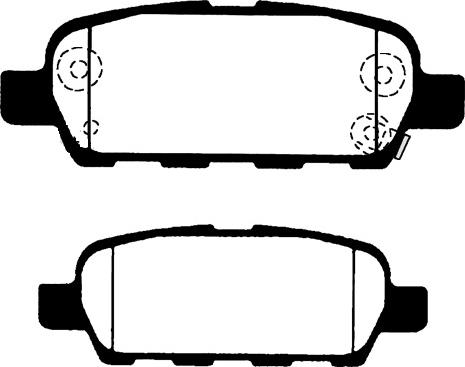 Starline BD S642P - Bremsbelagsatz, Scheibenbremse alexcarstop-ersatzteile.com